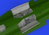 Eduard 648984 F-16C wheel bays late PRINT KINETIC MODEL 1/48